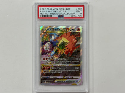 Charizard VSTAR SWSH262 Ultra Premium Collection Promo Pokemon TCG Holo Foil Card PSA9 PSA Graded