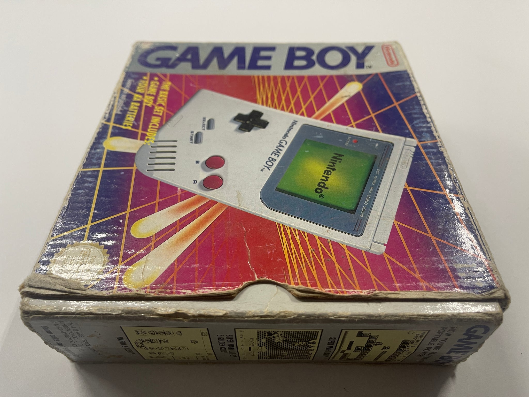 Original Nintendo DMG Gameboy Complete In Box