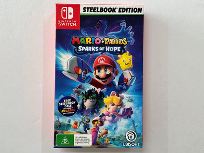 Mario + Rabbids Spark Of Hope Steelbook Case with Outer Box