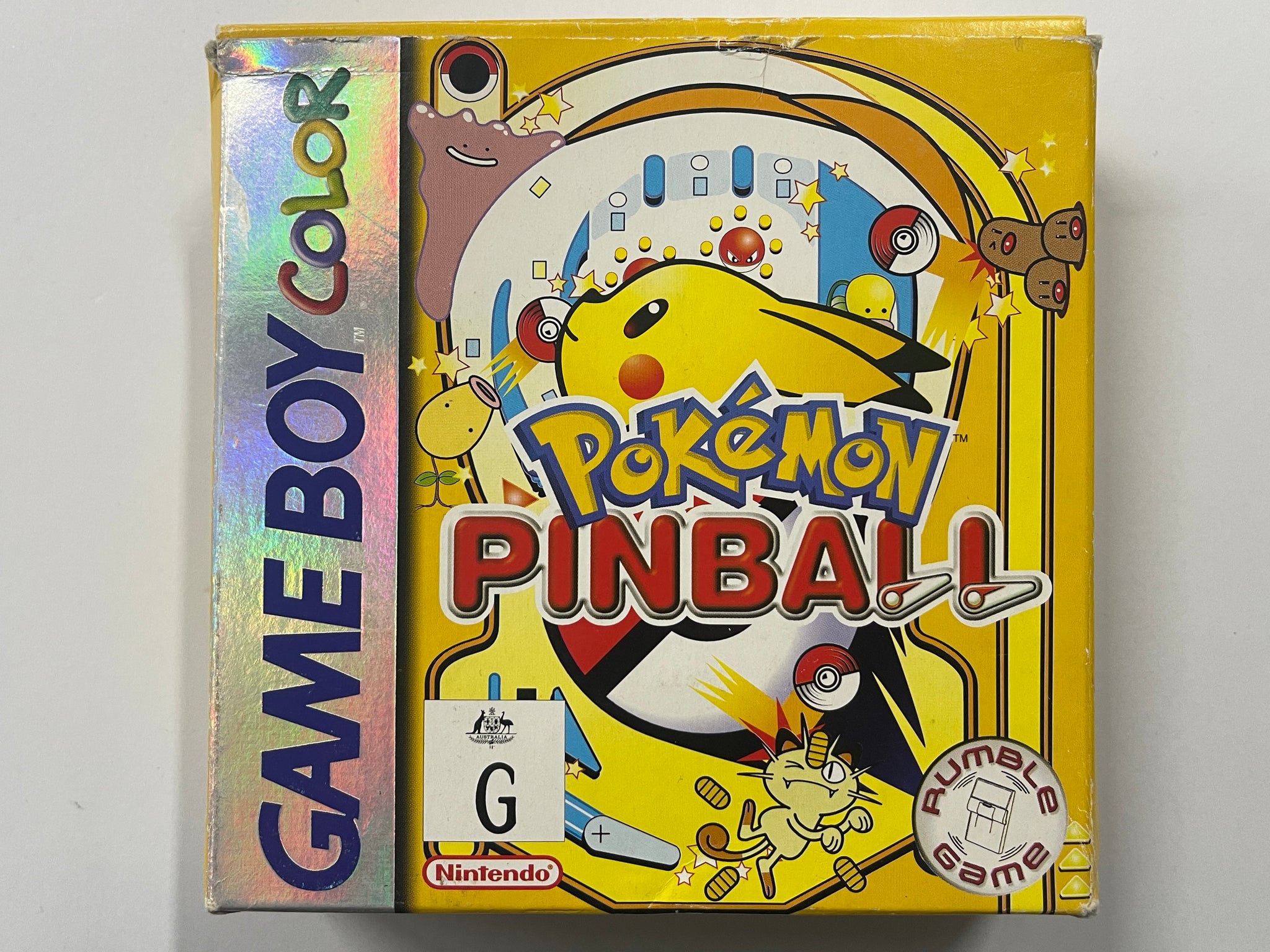 Pokemon Pinball Complete In Box