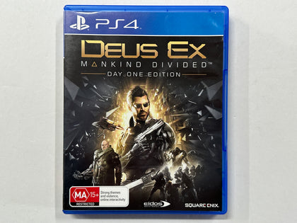Deus EX Mankind Divided Day One Edition Complete In Original Case