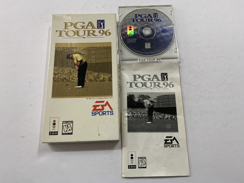 PGA Tour 96 for Panasonic 3DO Complete In Box