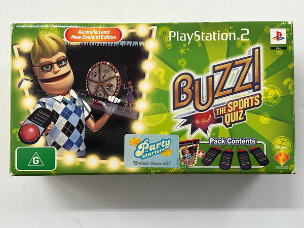 Sony Playstation 2 Buzz Controllers In Original Box The Game Experts