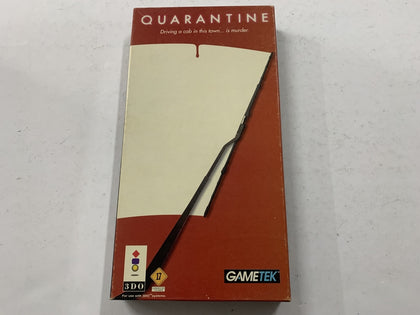 Quarantine for Panasonic 3DO Complete In Box