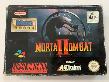 Mortal Kombat 2 In Original Box