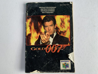 Goldeneye 007 UK Game Manual