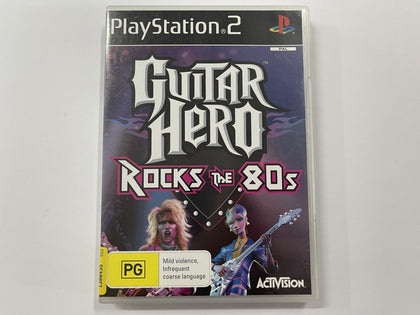 Guitar Hero Rock The 80's Complete In Original Case