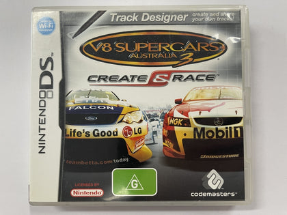 V8 Supercars Australia 3 Create & Race Complete In Original Case