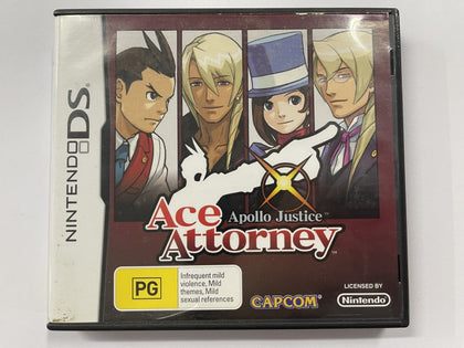 Ace Attorney Apollo Justice Complete In Original Case