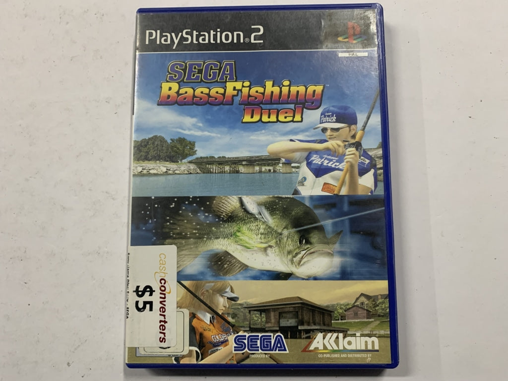 Sega Bass Fishing Duel Complete In Original Case