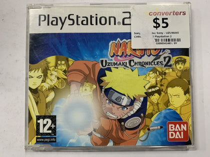 Naruto Uzumaki Chronicles 2 Promo Not For Resale Copy In Original Slim Case