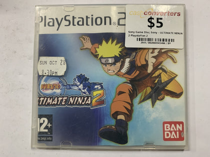 Naruto Ultimate Ninja 2 Promo Not For Resale Copy In Original Slim Case