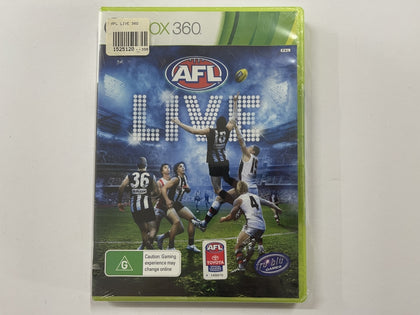 AFL Live Brand New & Sealed