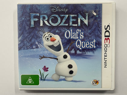 Frozen Olaf's Quest Complete In Original Case