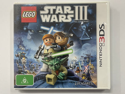 Lego Star Wars 3 The Clone Wars Complete In Original Case