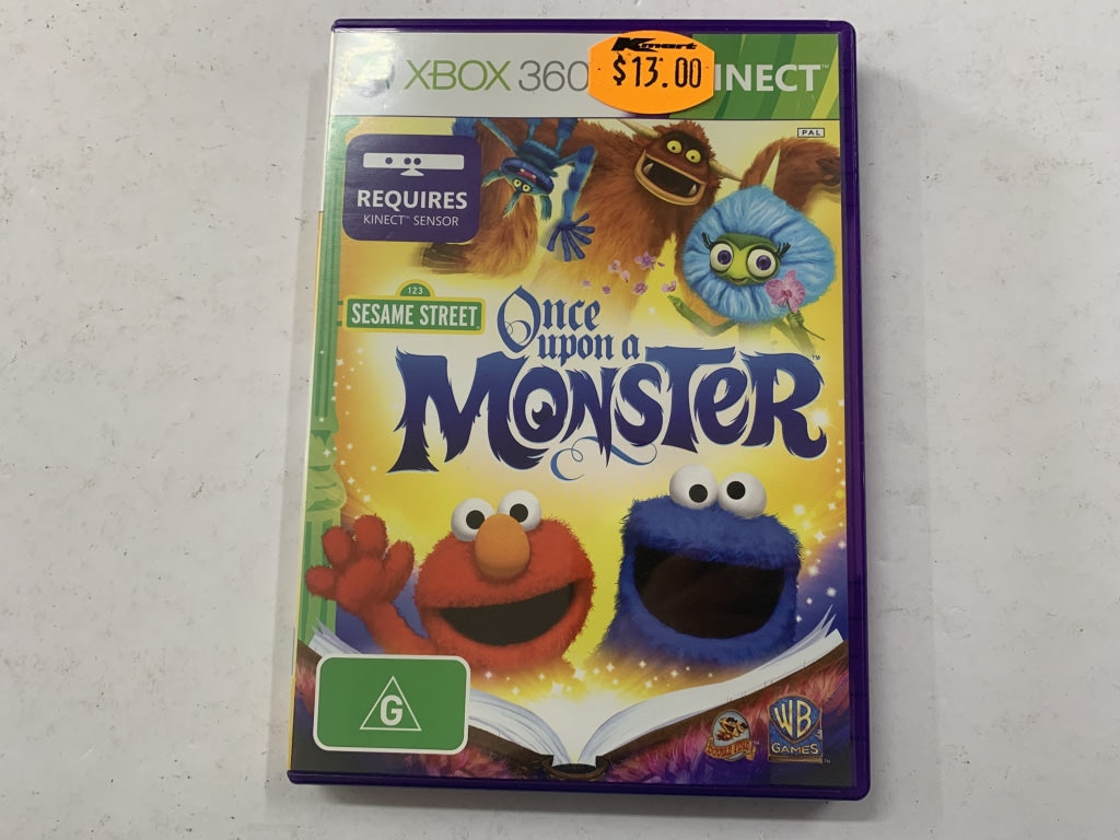 Sesame Street Once Upon A Monster Complete In Original Case