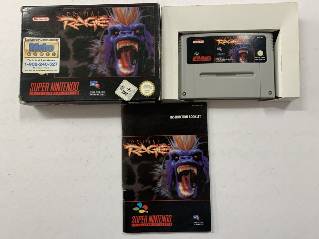 Prima Raga. Game Primal Rage Complete In Box – The Game Experts