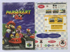 Mario Kart 64 Game Manual & Operation Card