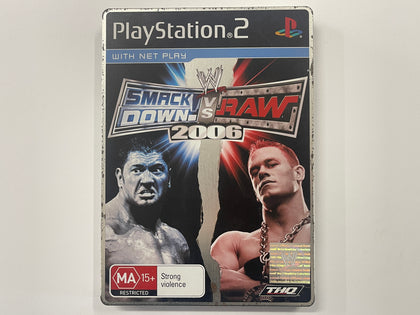Smackdown VS Raw 2006 Complete In Original Steelbook Case
