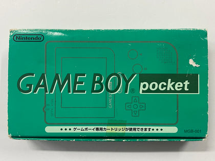 Green Gameboy Pocket Console Complete In Box