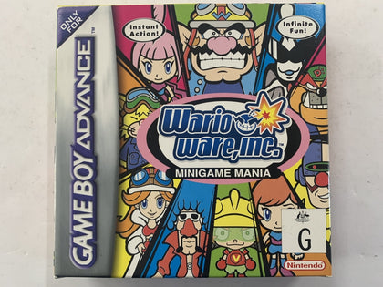 Wario Ware INC Minigame Mania Complete In Box