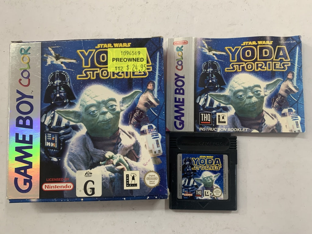 Star Wars Yoda Stories Complete In Box