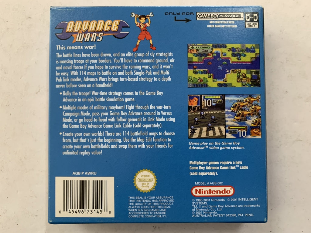 Advance Wars Complete In Box
