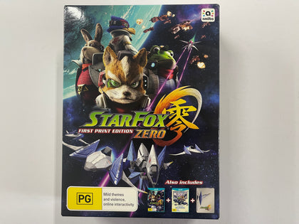 Starfox Zero First Print Edition Complete In Box