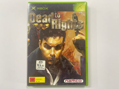 Dead To Rights Complete In Original Case