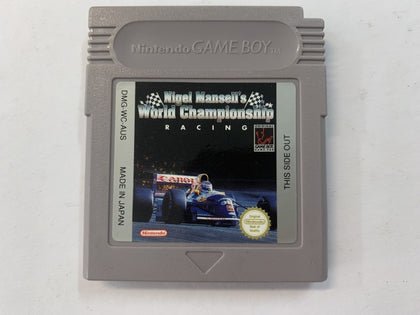 Nigel Mansell's World Championship Racing Cartridge