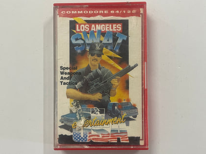 Los Angeles SWAT Commodore 64 Tape Complete In Original Case