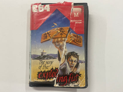 The Way Of The Exploding Fist Commodore 64 Tape Complete In Original Case