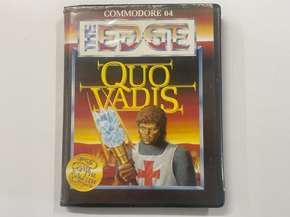 Quo Vadis Commodore 64 Tape Complete In Original Case