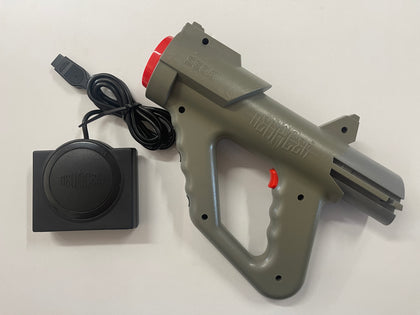 Genuine Sega Menacer Gun Blaster with Receiver
