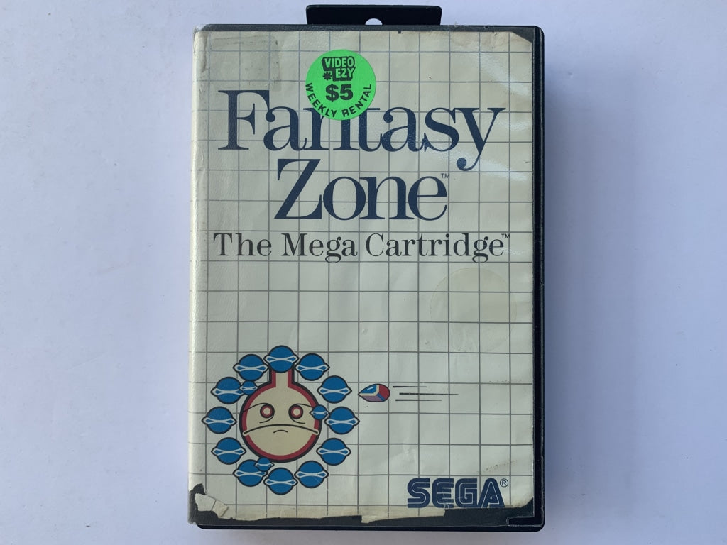Fantasy Zone In Original Case