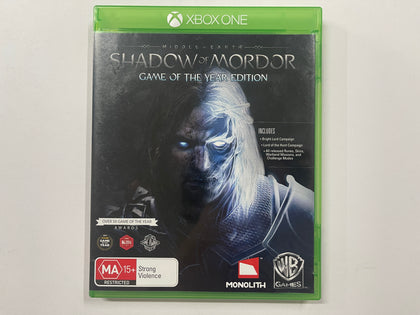 Shadow Of Mordor GOTY Edition Complete In Original Case