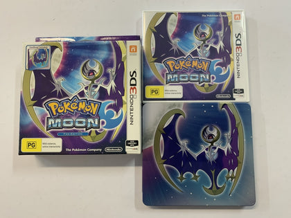 Pokemon Moon Fan Edition Complete In Box with Steelbook