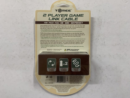 Brand New Aftermarket Tomee 2 Player Gameboy, Gameboy Pocket, Gameboy Color Link Cable
