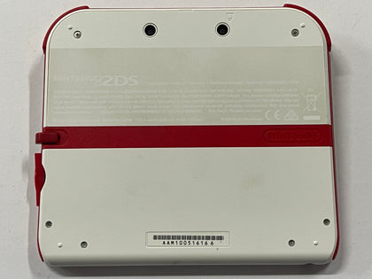 Nintendo 2DS Red & White Console with Charger