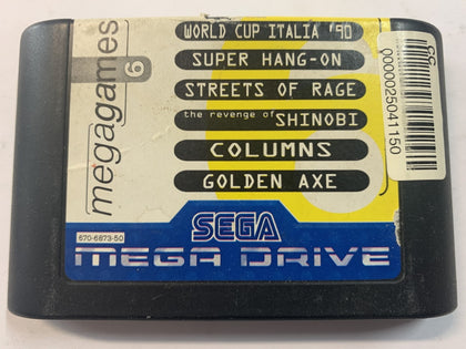 Mega Games 6 In 1 Game Cartridge