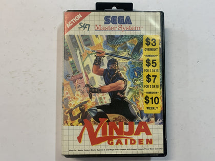 Ninja Gaiden In Original Case