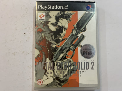 Metal Gear Solid 2 Sons Of Liberty In Original Case