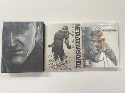 Metal Gear Solid 4 Guns Of The Patriots Limited Collectors Edition NTSC J Brand New & Sealed
