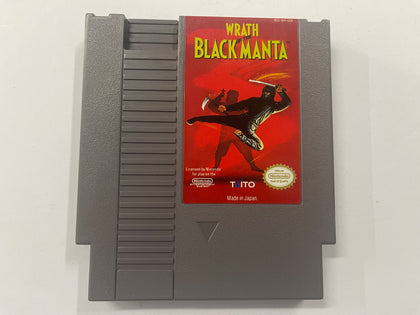 Wrath Of The Blck Manta NTSC Cartridge