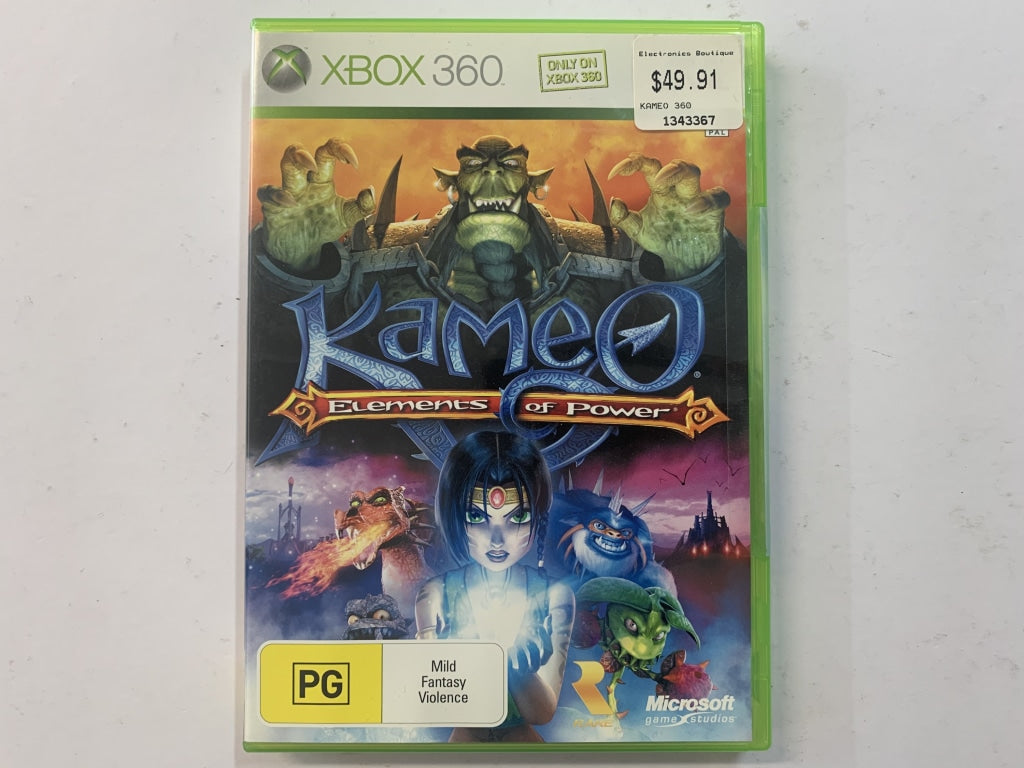 Kameo Elements Of Power Complete In Original Case