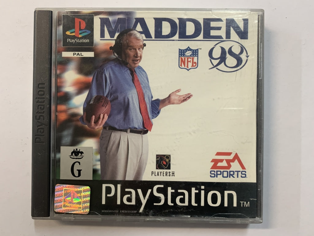 Madden NFL 98 Complete In Original Case