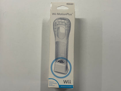 Genuine Nintendo Official Wii MotionPlus Attachment & Silicone Case Complete In Box