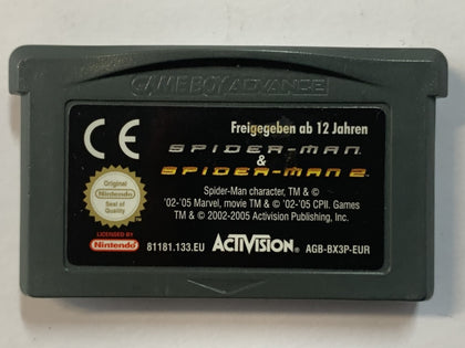 Spiderman & Spiderman 2 Cartridge