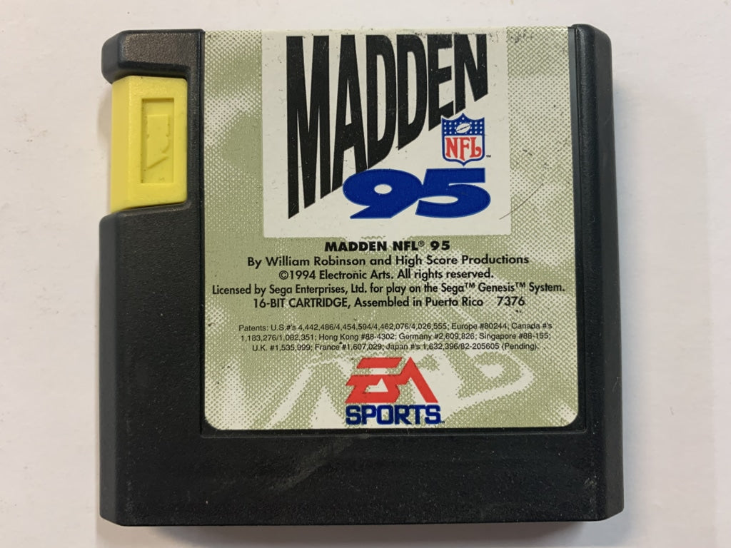 Madden NFL 95 Cartridge