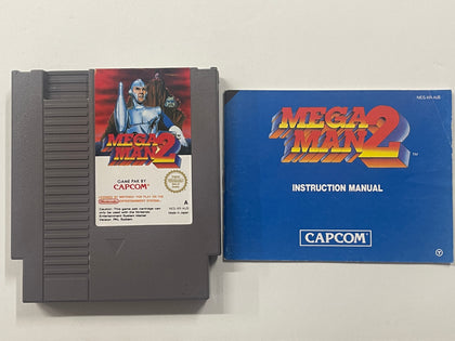 Mega Man 2 Cartridge with Game Manual